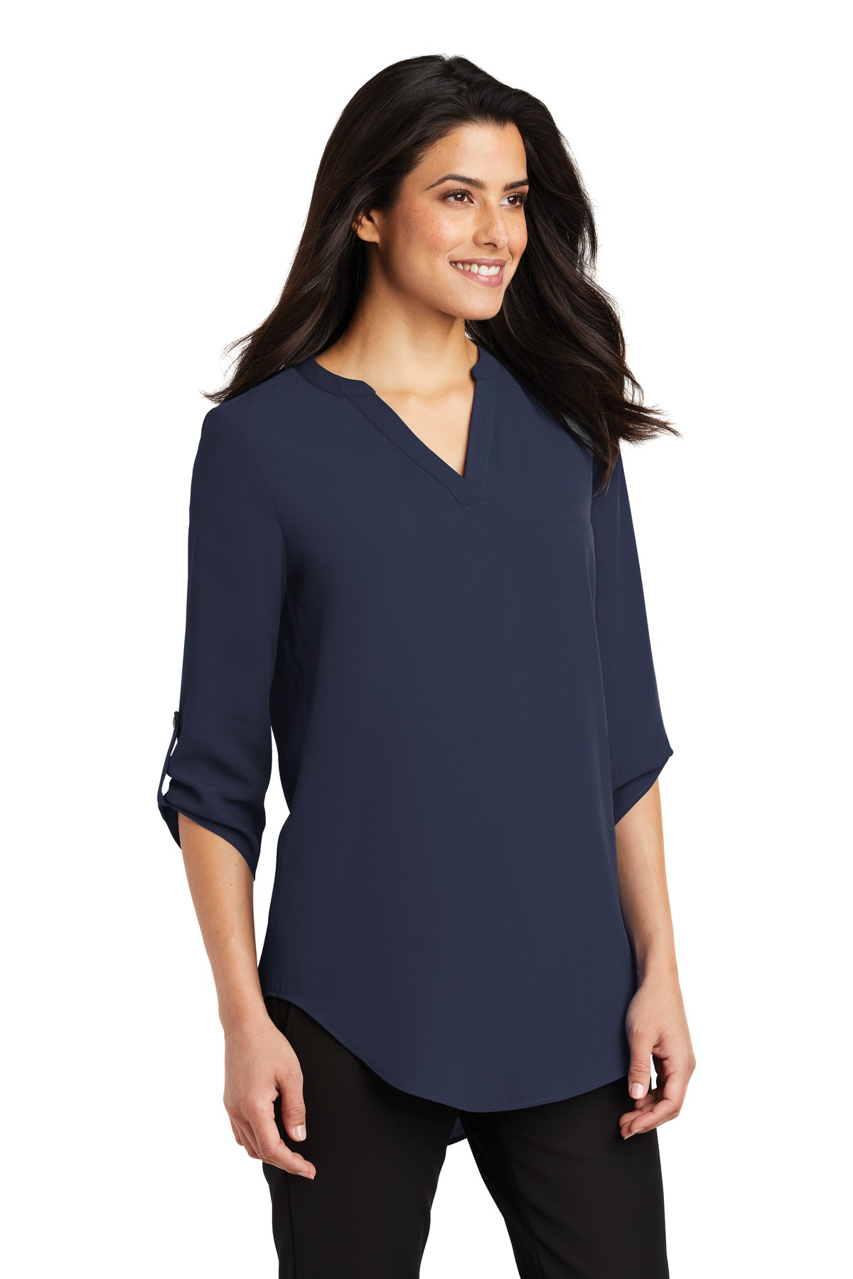 Port Authority Women's 3/4-Sleeve Tunic Blouse. LW701 56