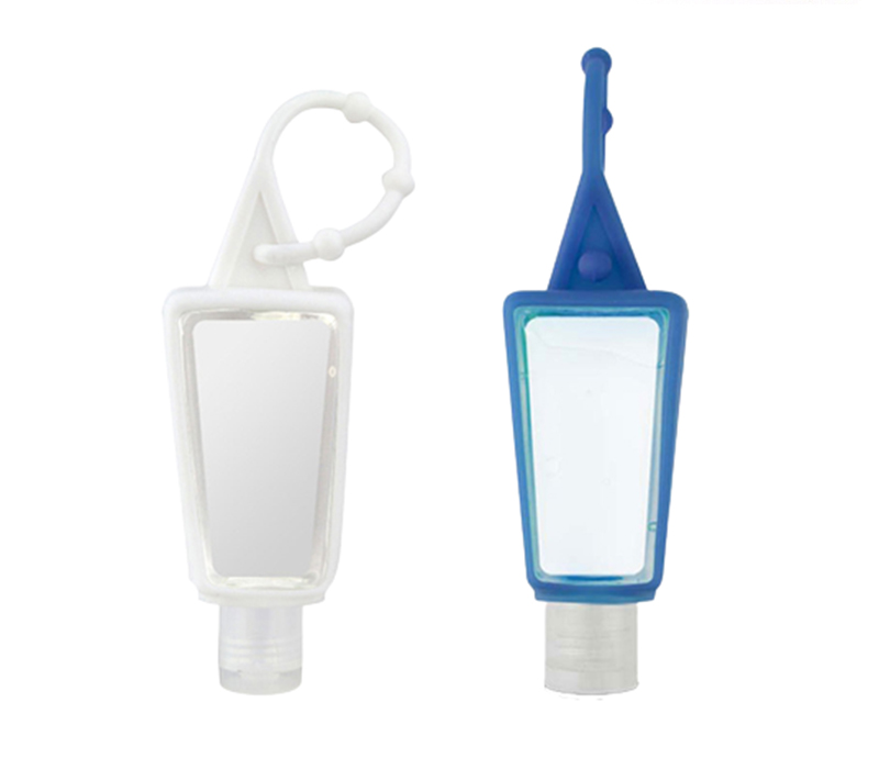 Citrus Scent Hand Sanitizer Gel with Silicone Holder, 1 oz. 1