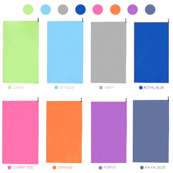 Microfiber Quick-Drying Sports Towel - 47.2 " x 19.7 " 3