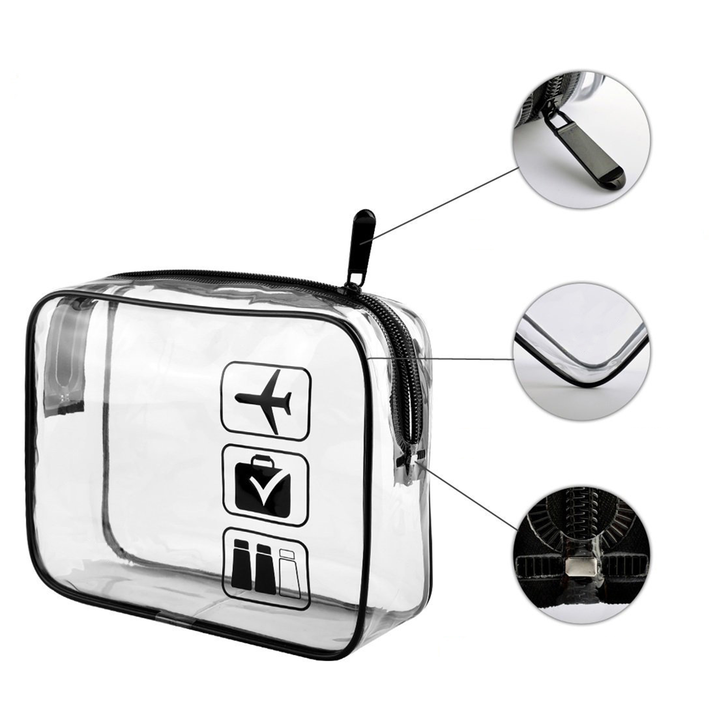 Pvc Transparent Travel Toiletry Bag 1