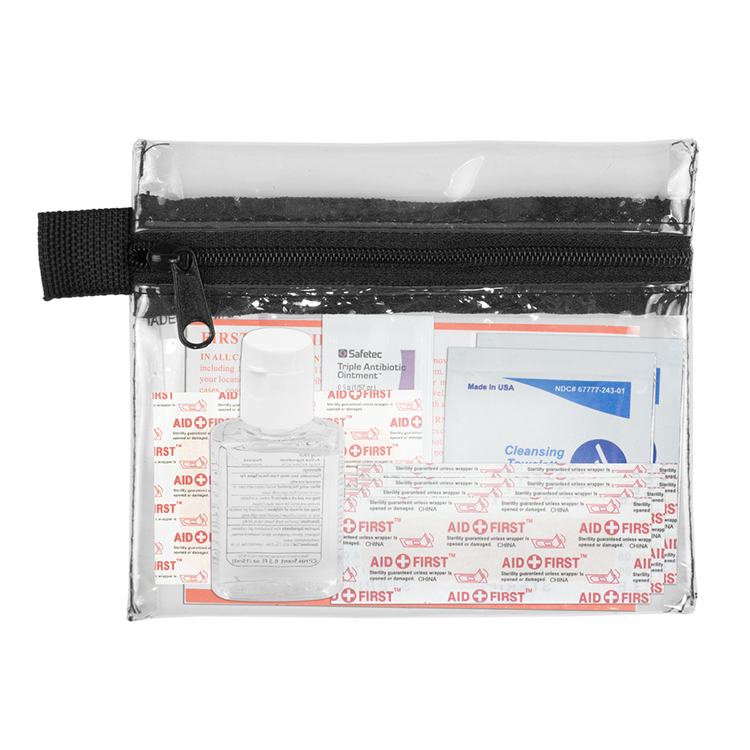 "SANITIME PLUS" 9 Piece Hand Sanitizer First Aid Kit 7