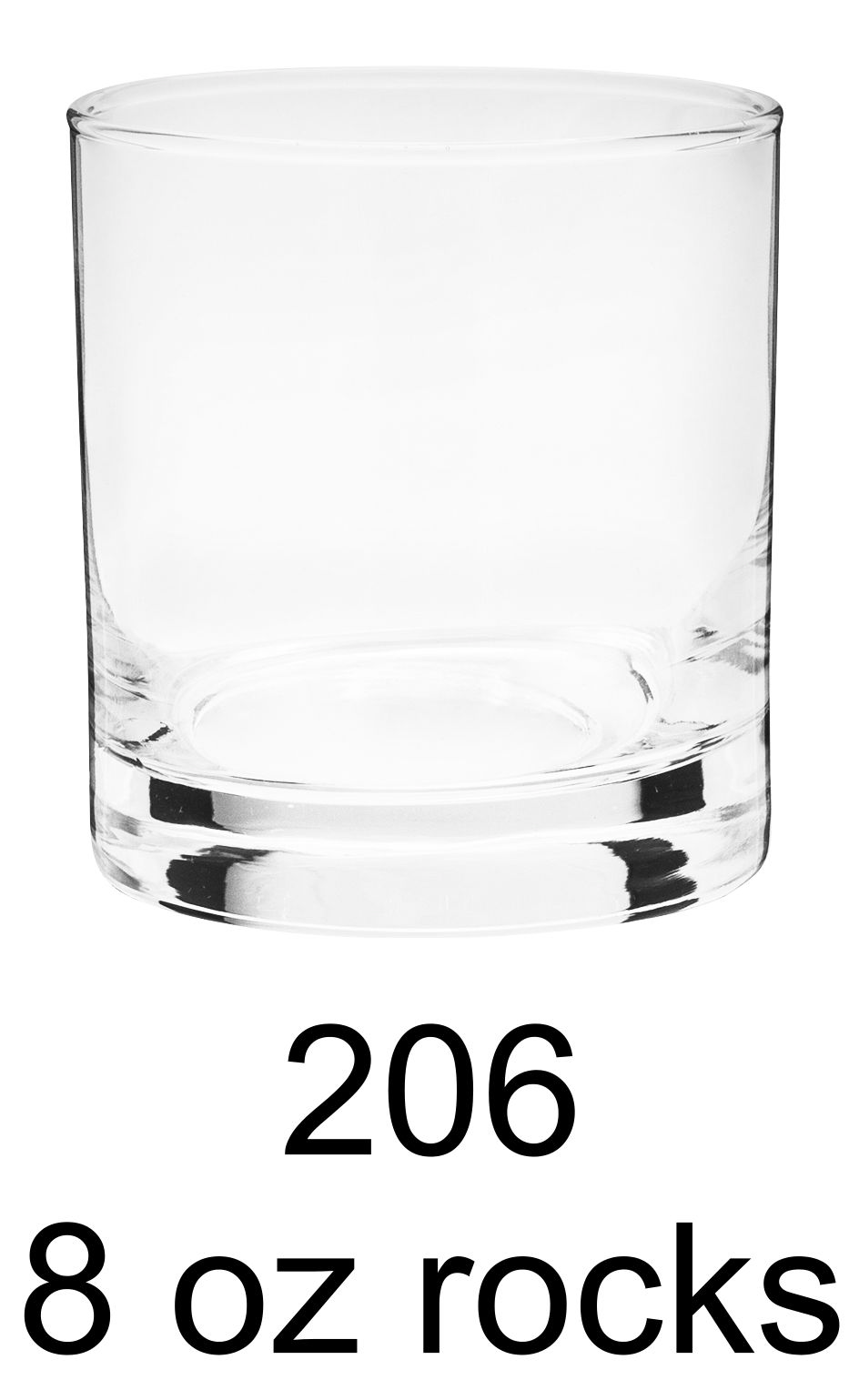 8 oz rocks