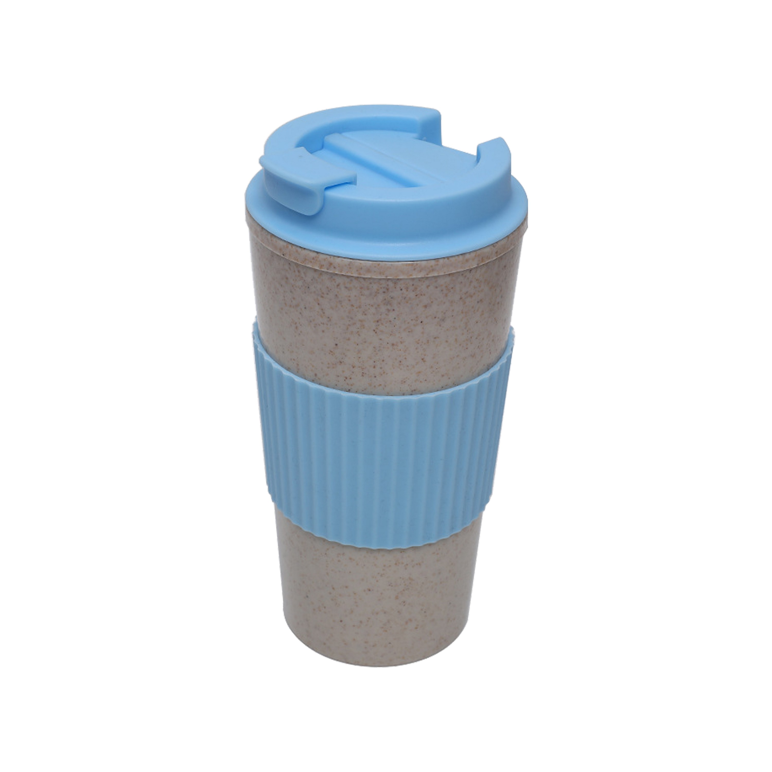 16oz. Double Wall Wheat Straw Coffee Cup 5