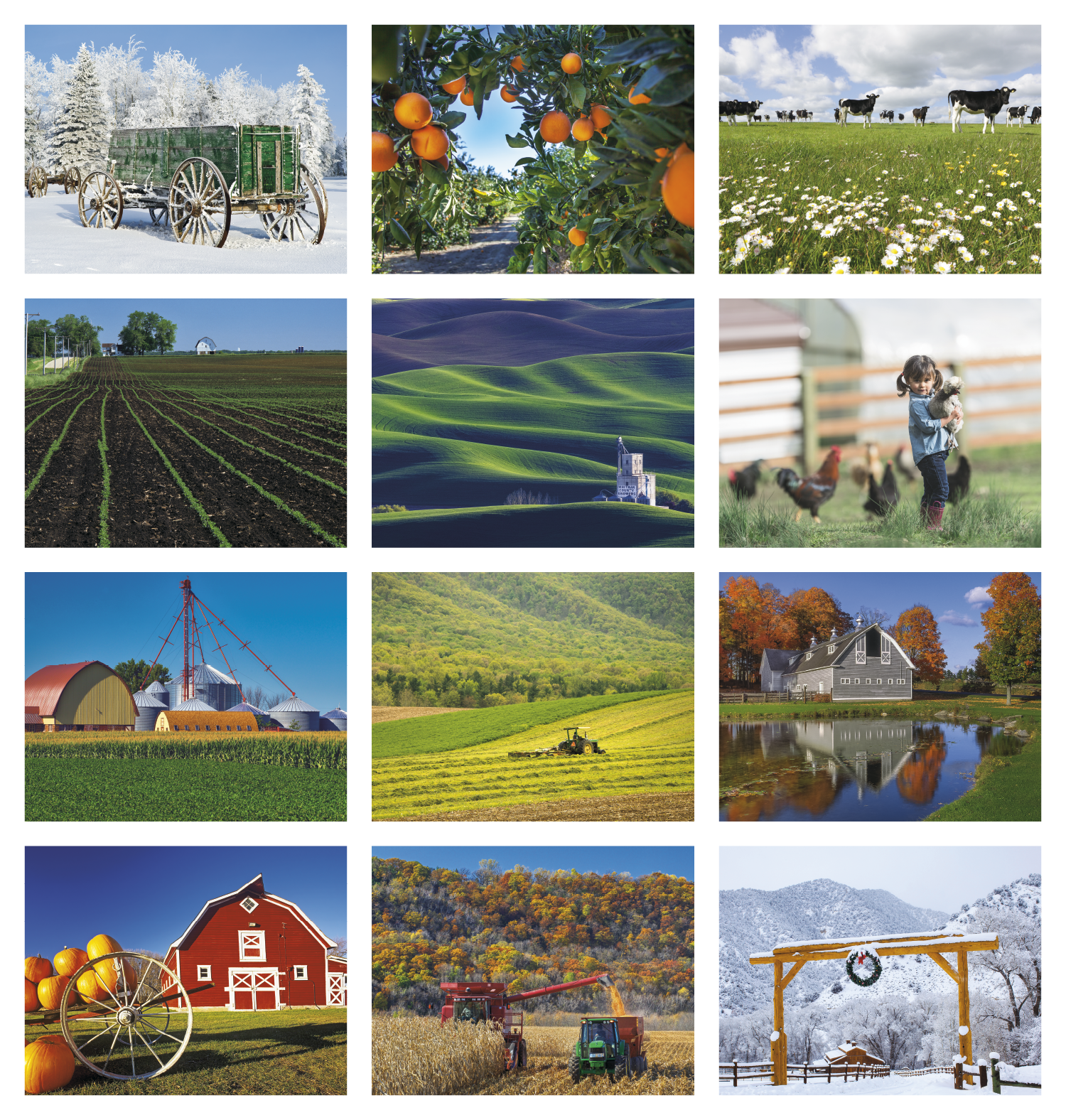 Good Value™ Agriculture - Spiral Calendar 10