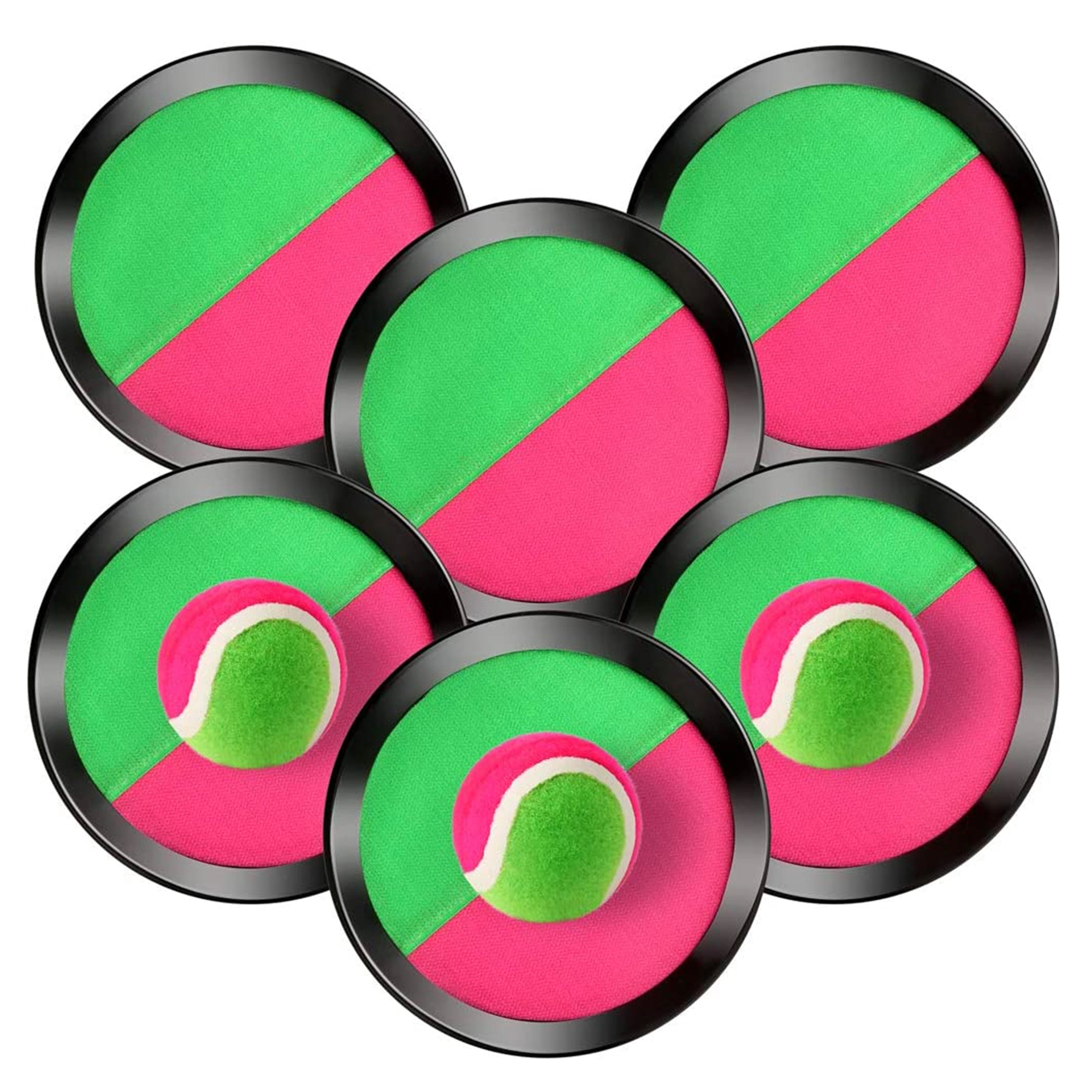 Toss Catch Ball Set 4