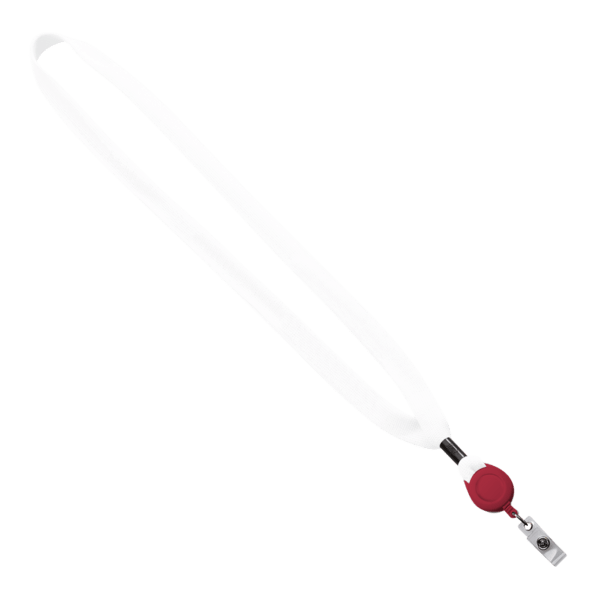 5/8" Dye-Sublimated Lanyard w/ Retractable Badge Reel 30