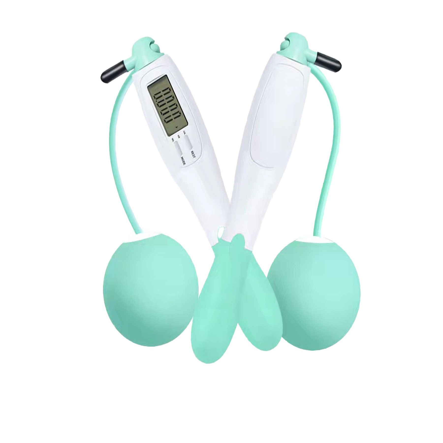Weight Bearing Fitness Cordless Jump Rope 2