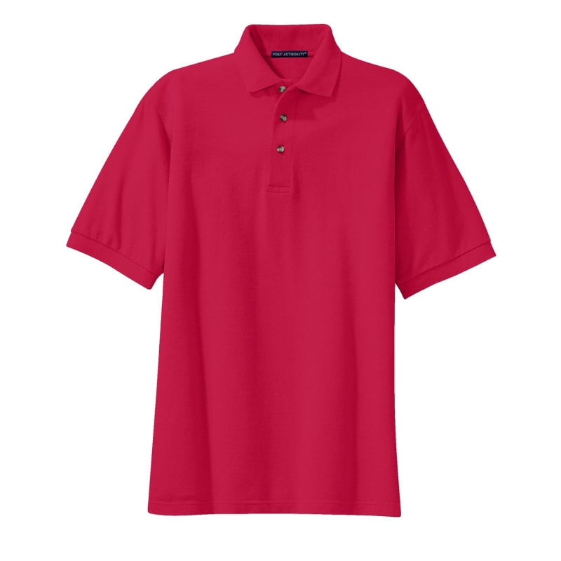 Port Authority Heavyweight Cotton Pique Polo. 76