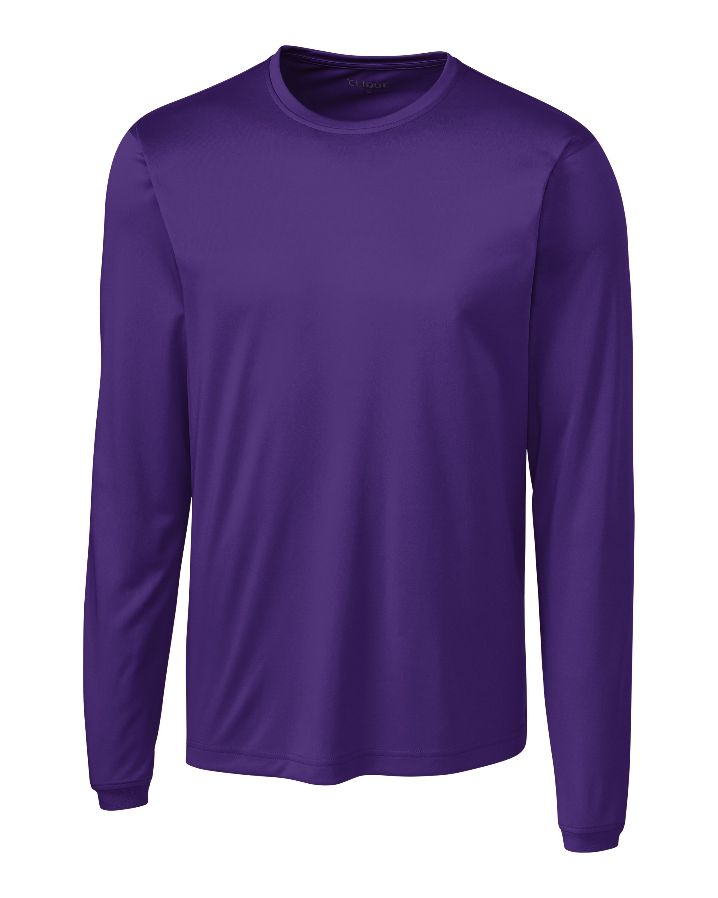 Clique Spin Solution-dyed Performance Jersey Mens Long Sleeve Tee 42