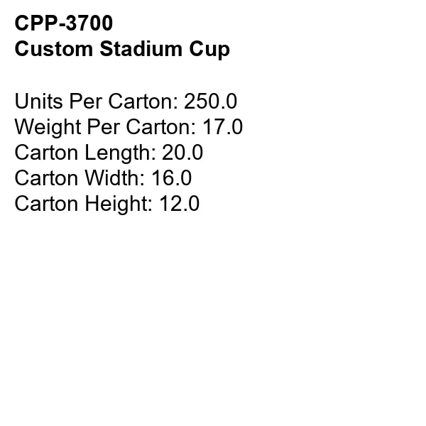 Custom Stadium Cup 3
