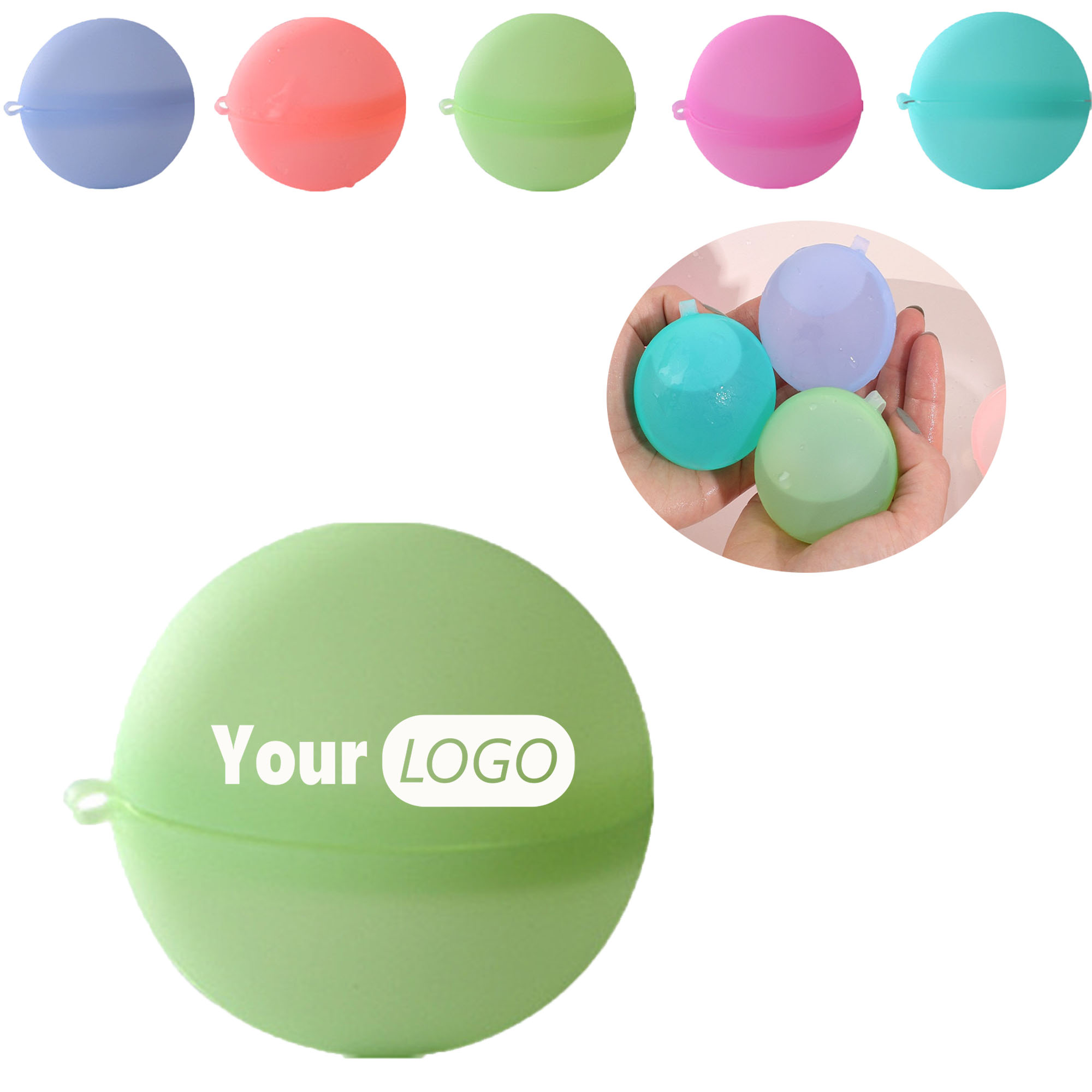 Reusable Silicone Splash Balloons for Kids MOQ 50 PCS 1