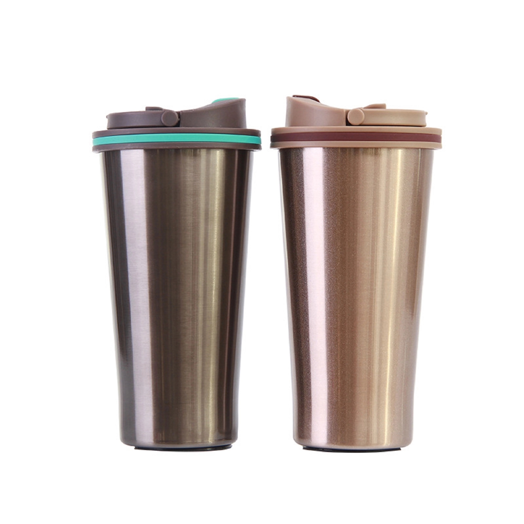 15 oz Double Wall Stainless Steel Coffee Tumbler with Lid 4