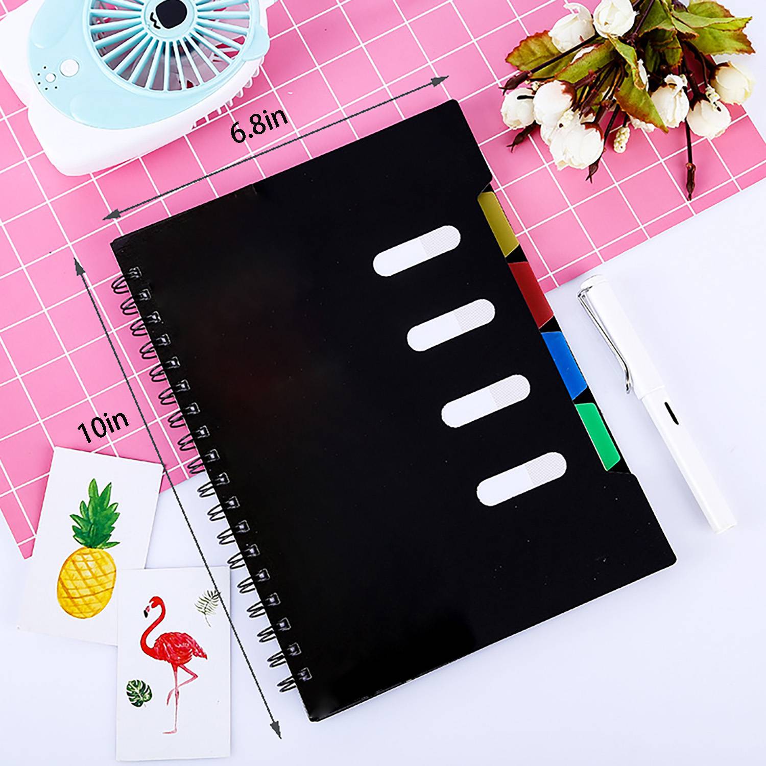 B5 PP Cover Spiral Notebook 5