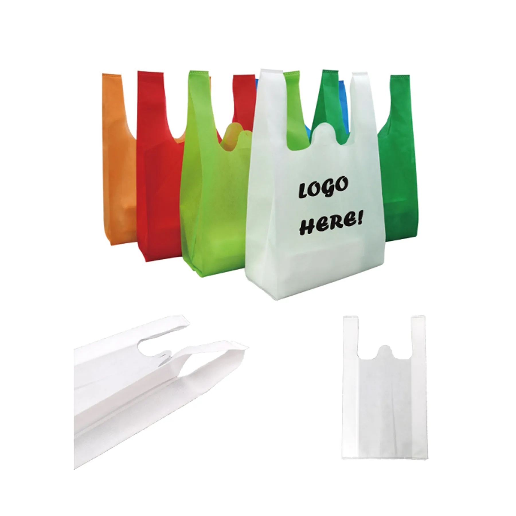 Reusable Non-Woven Vest Bag