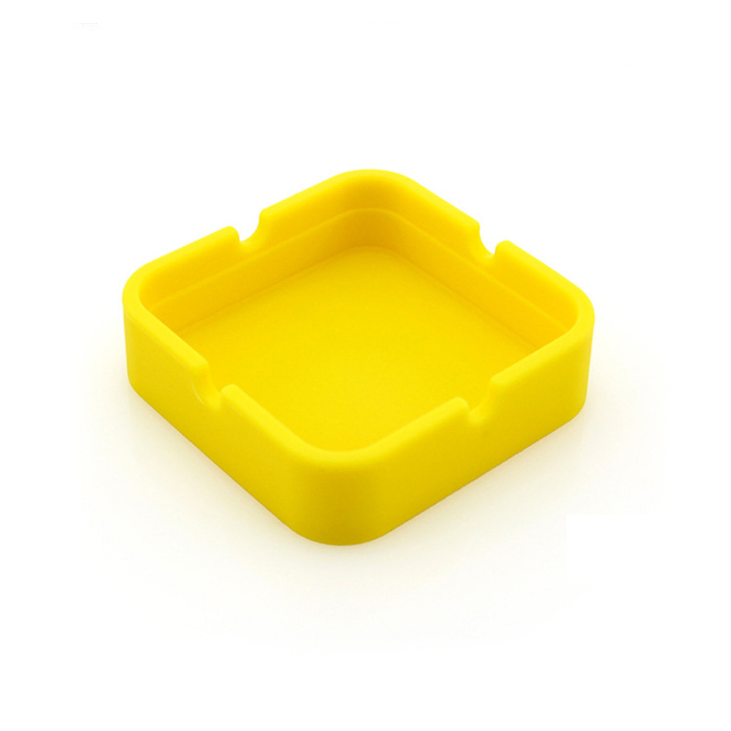 Square Silicone Ashtray 2