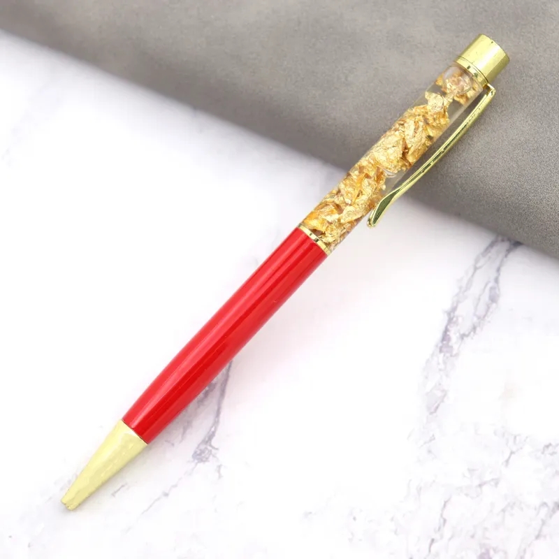 Luxury Flow Oil Crystal Metal Pen 20