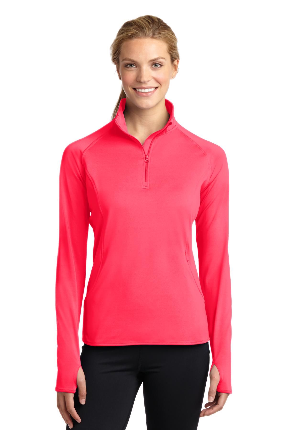 Sport-Tek® Women's Sport-Wick Stretch 1/4-Zip Pullover 66