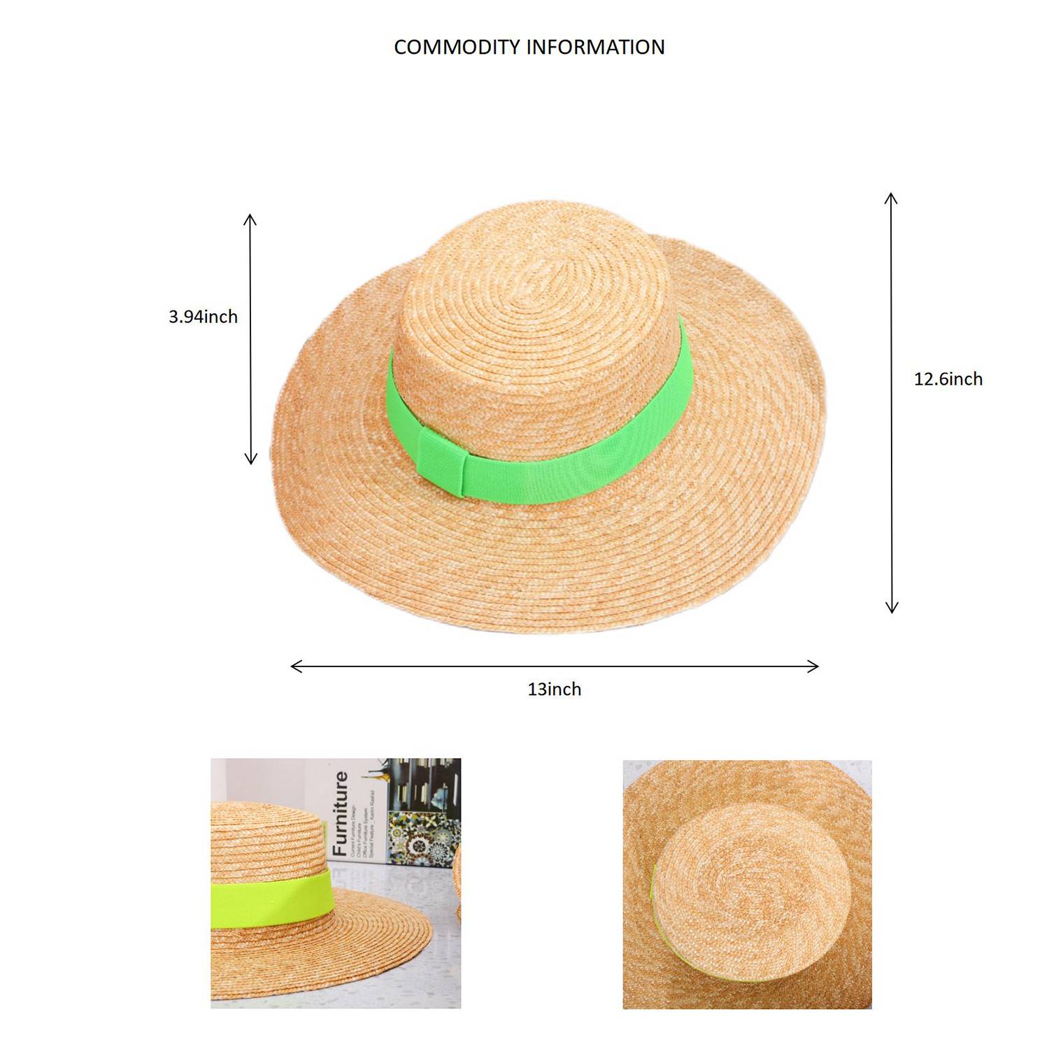 A Straw Hat With A Broad Brim 4