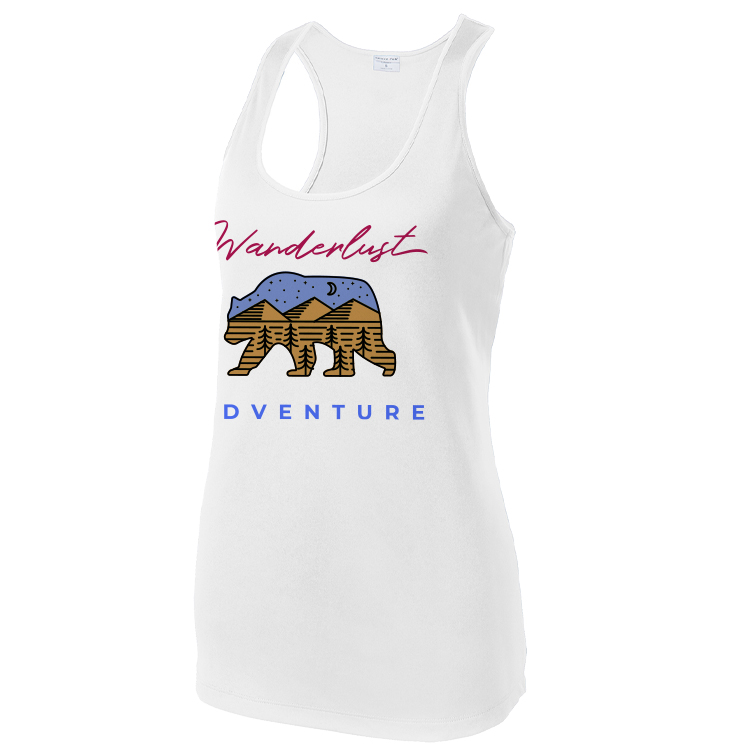 Ladies Racerback Spot Sublimation Tank Top 11