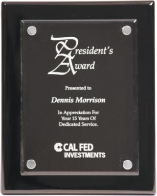 Floating Acrylic Plaque 1