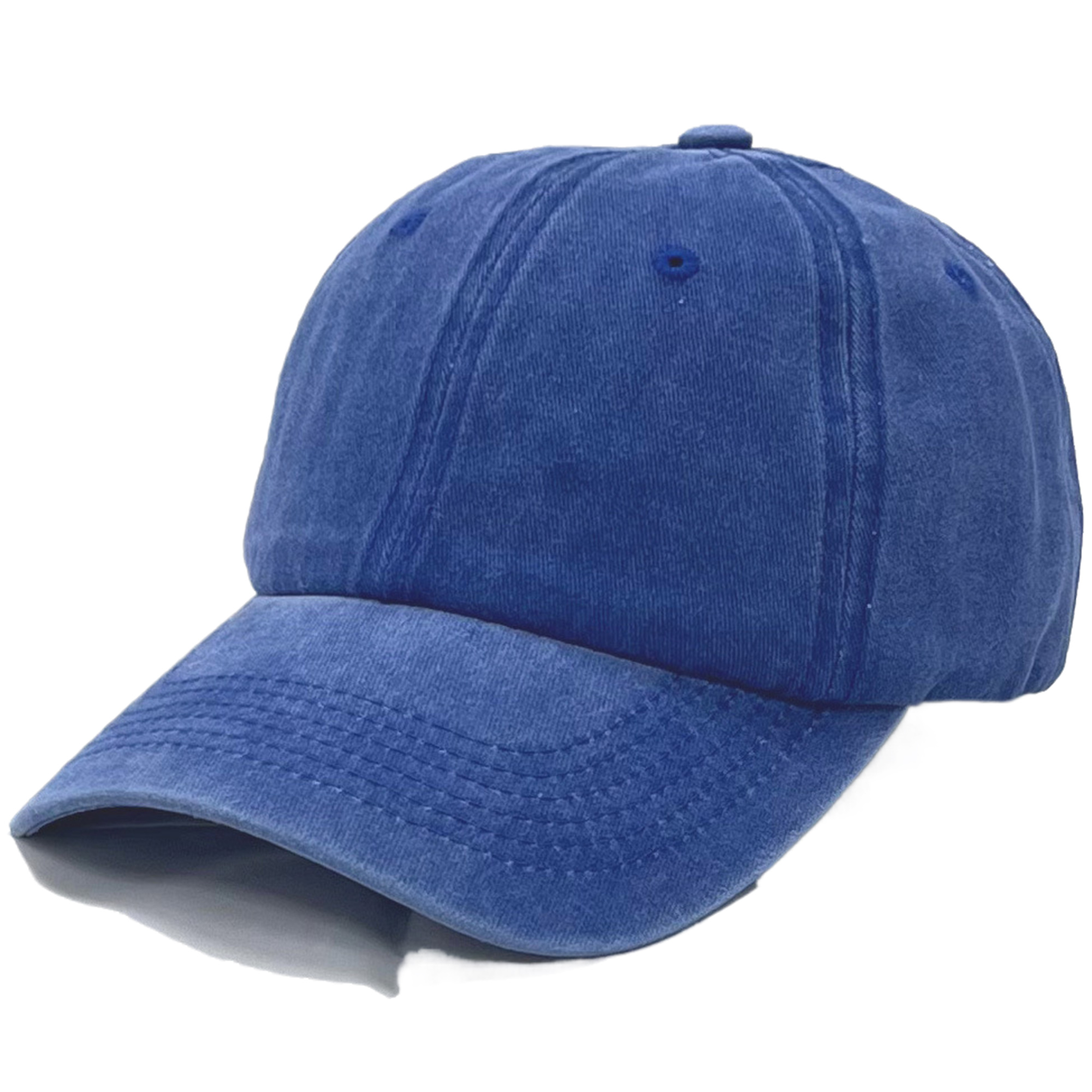 MOQ50 Custom Vintage Denim Duckbill Caps 7