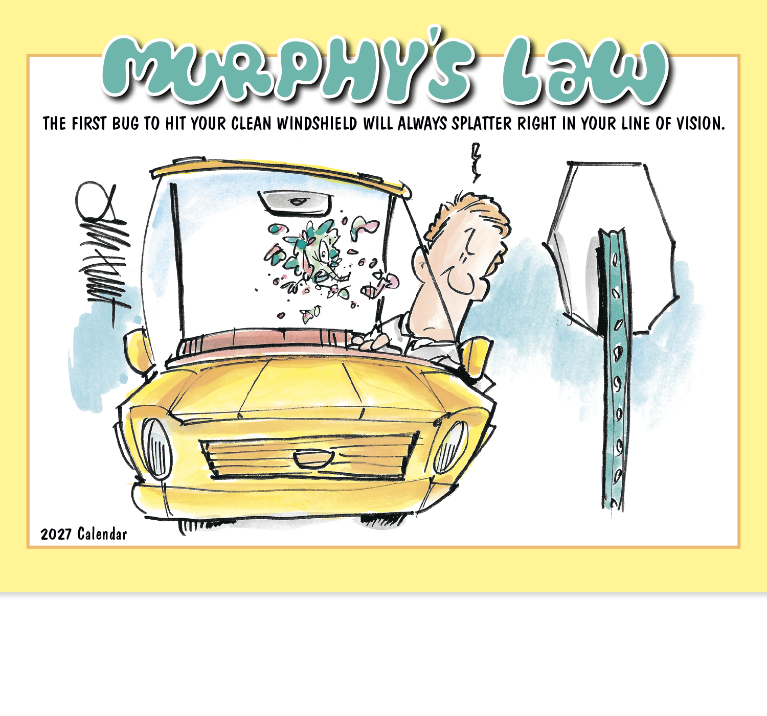 HotLine® Products Murphy's Law Appointment Calendar - Stapled 2