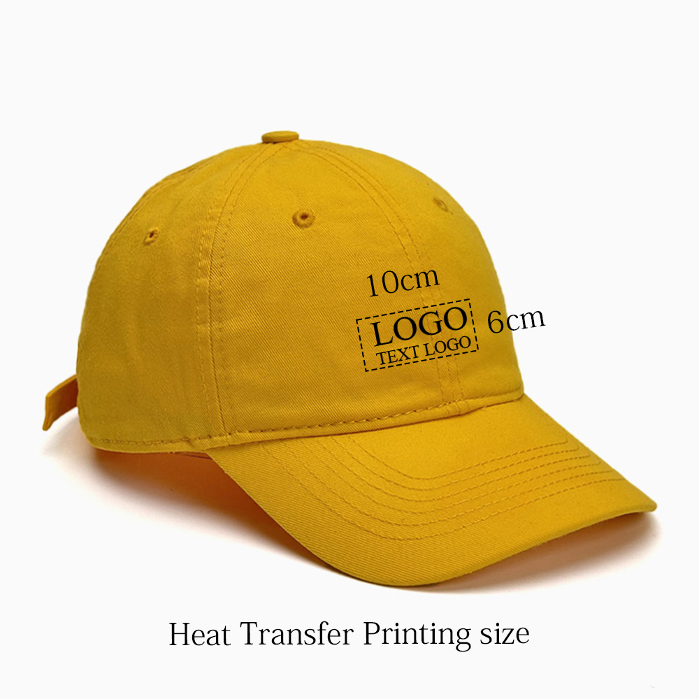Organic Cotton Heat transfer Custom Dad Hat 16