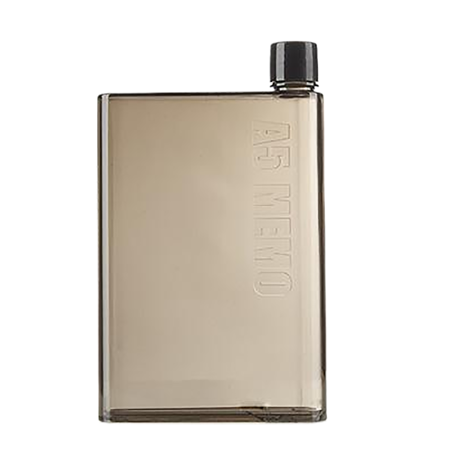 14oz Clear Plastic Square Water Bottle 8