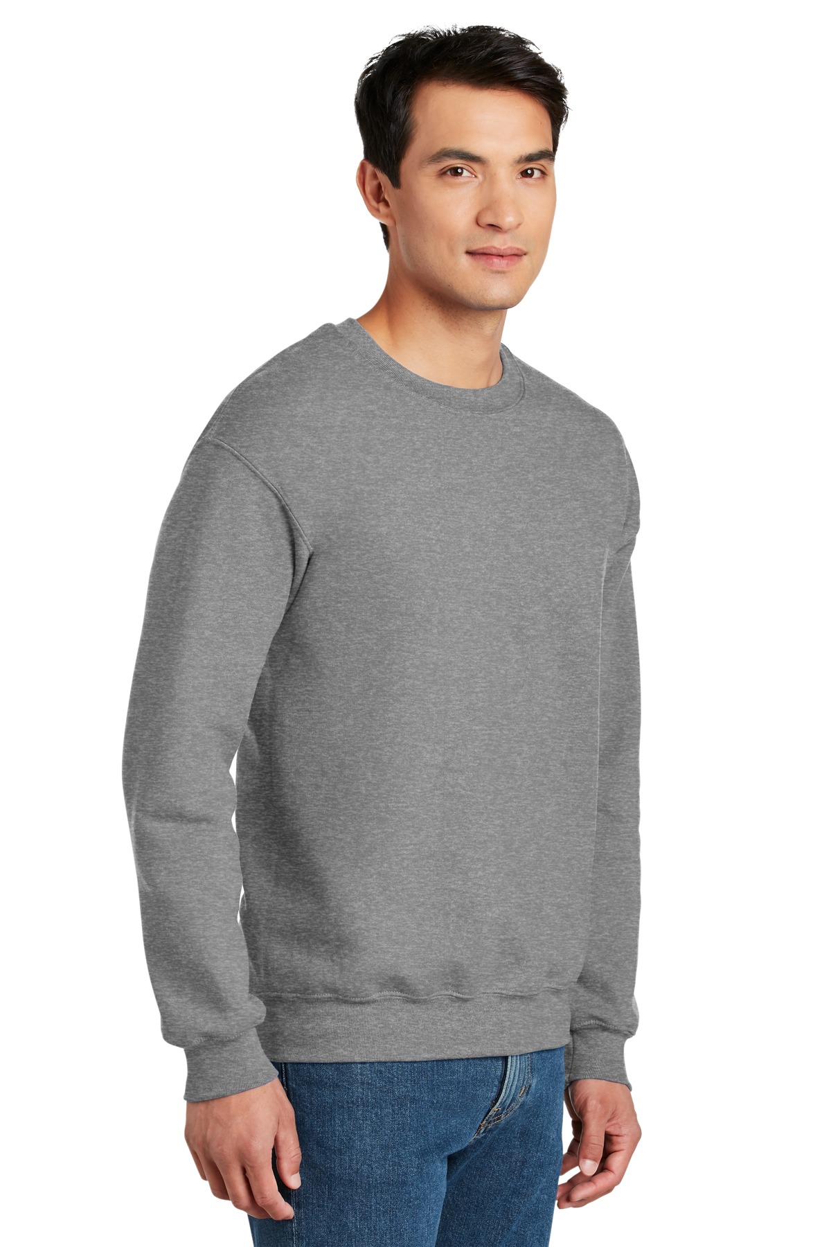 Gildan - DryBlend Crewneck Sweatshirt. 12000, custom hoodie or sweatshirt with logo imprint 24