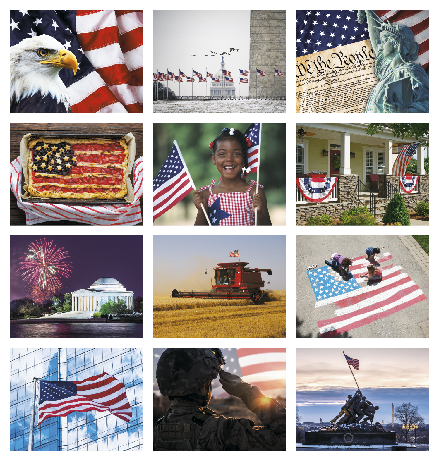 Good Value™ Celebrate America - Spiral Calendar 62