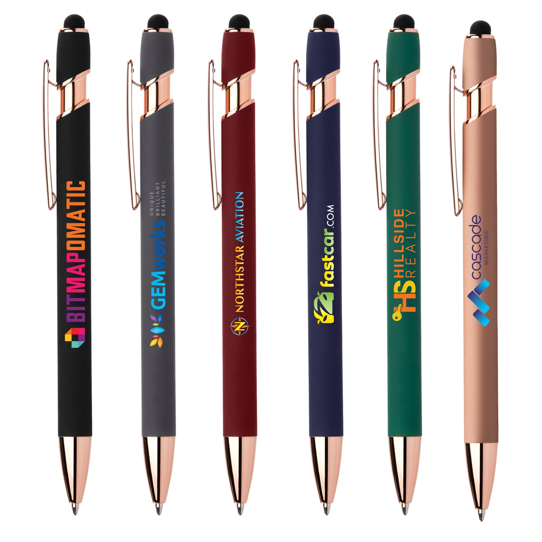 Ellipse Gel Softy Rose Gold w/Stylus 30