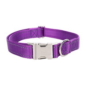 Leather Airtag Pet Collar With Adjustable Strap 16