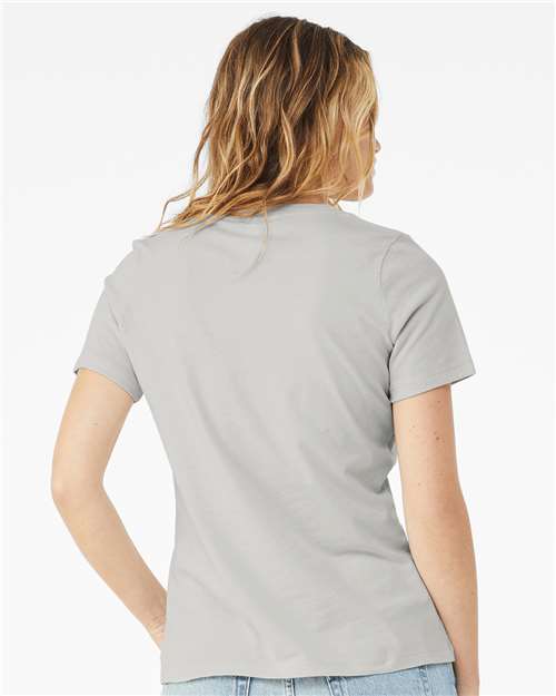Women's Relaxed Jersey V-Neck Tee - 6405 124