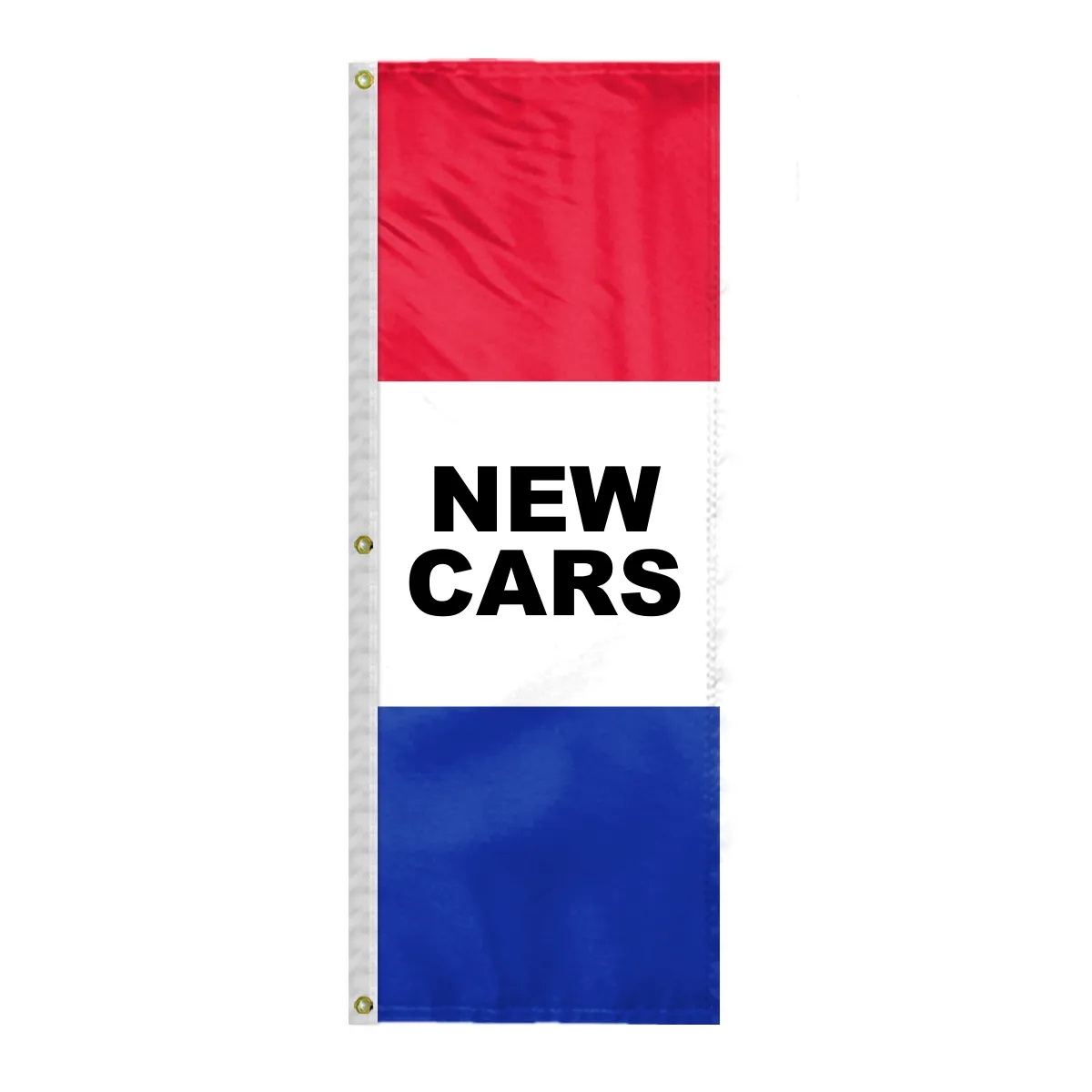 8' x 28" (3) Sewn Stripes Horizontal Message Flags 5
