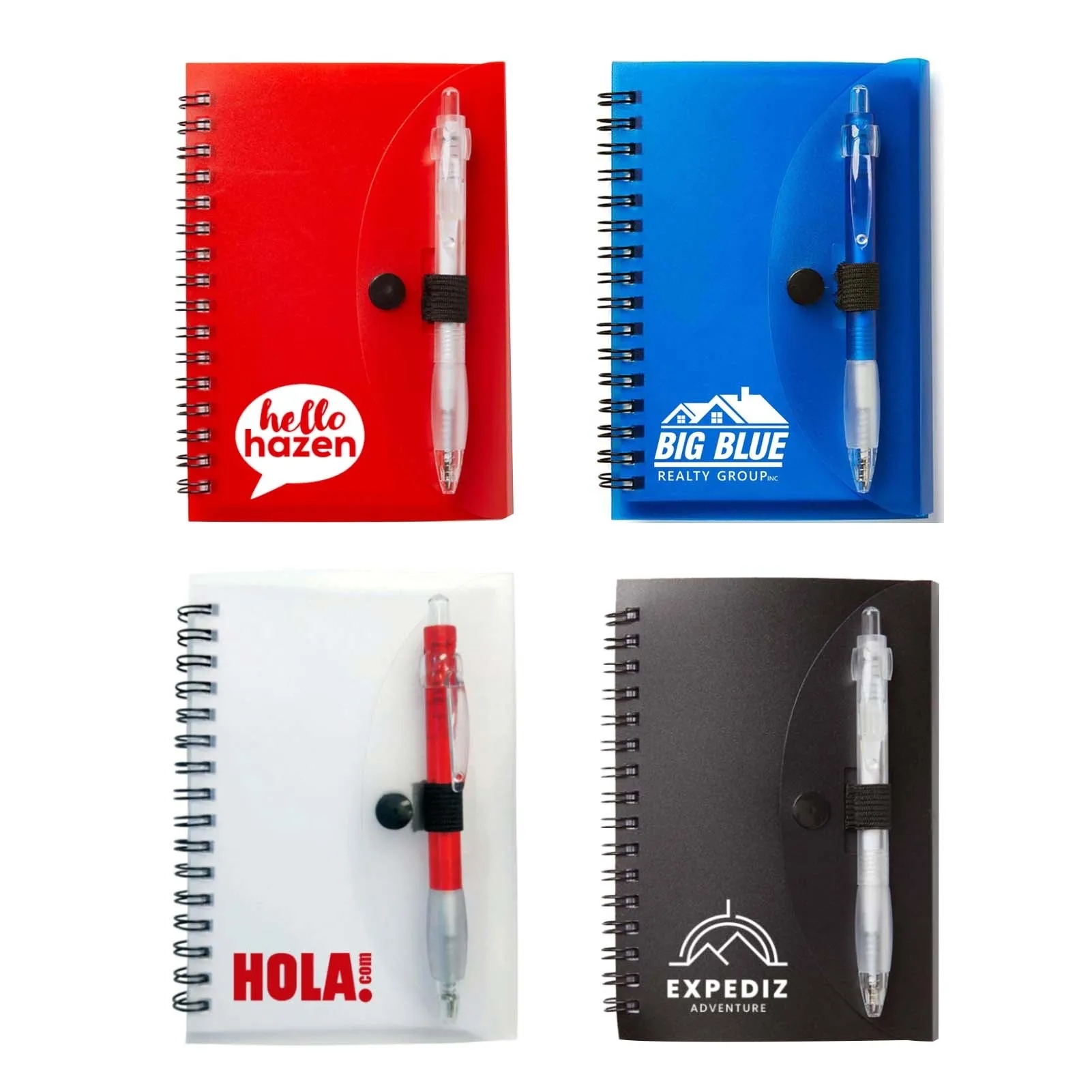 Spiral Notebook w/Cardinal Pen 5
