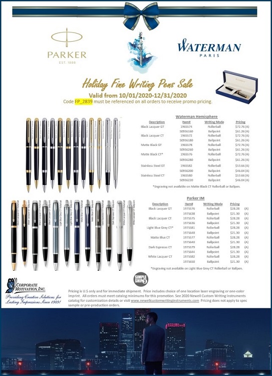 Waterman Hemisphere Stainless Ballpoint Pen 2