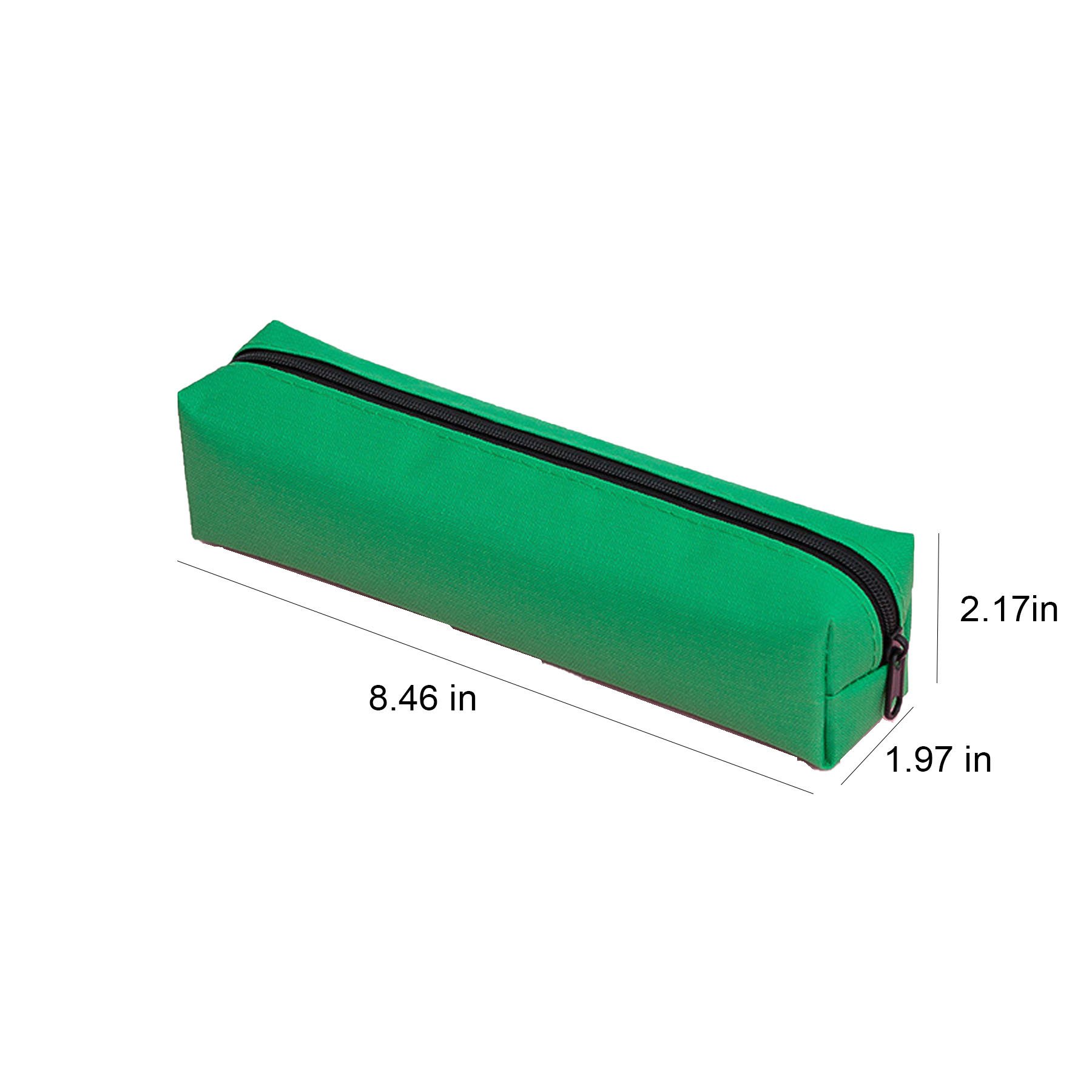 Simple Solid Color Pencil Case 4
