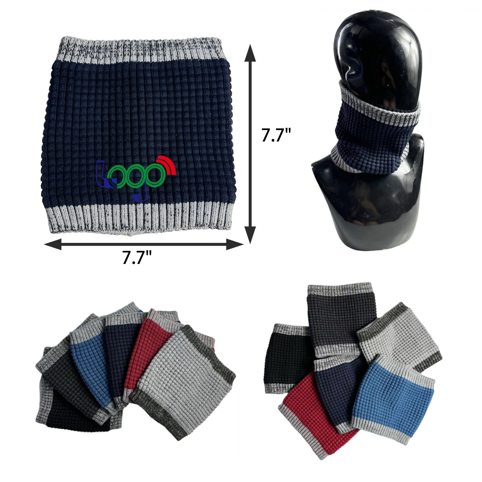 Winter Knitted Warm Neck Gaiter