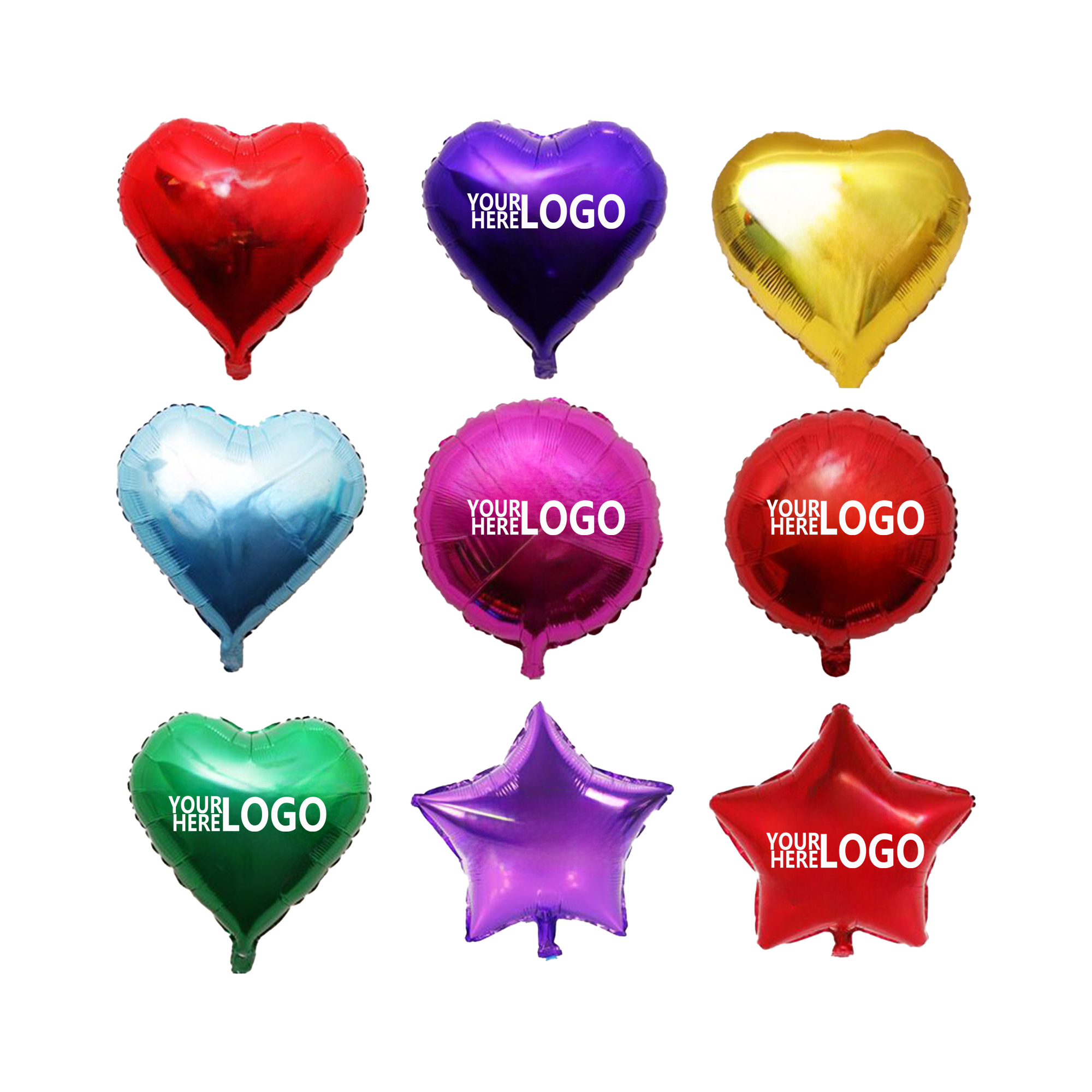 Personalized Logo Aluminum Mylar Balloons 1
