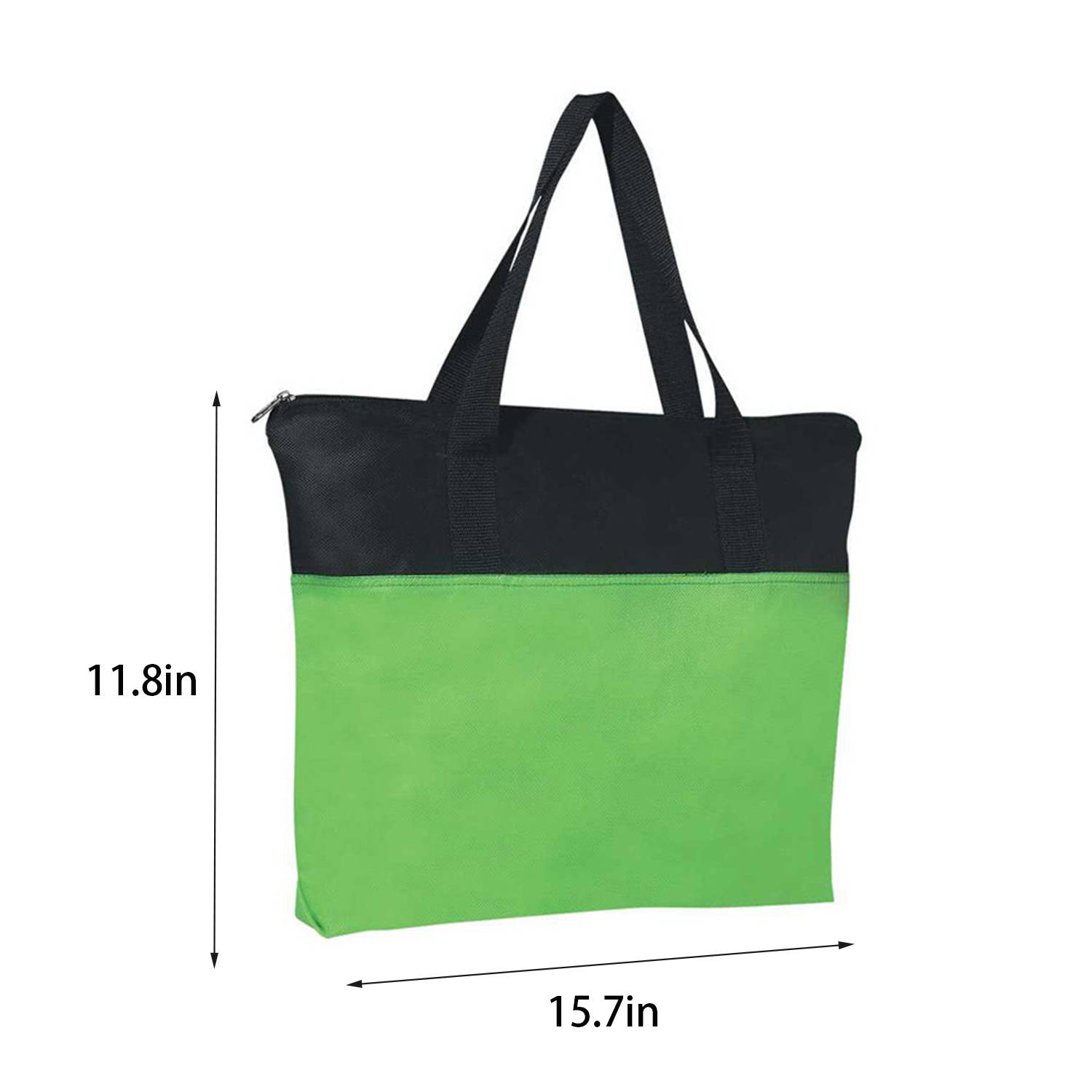 Reusable Non Woven Two-Tone File Bag w/ Handle 7