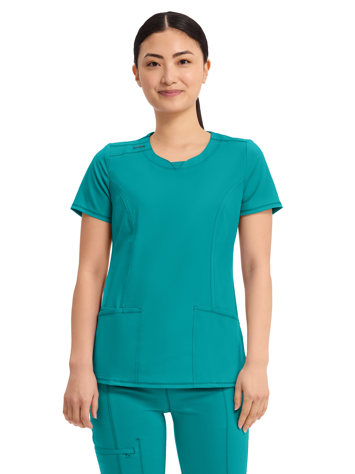 Infinity - Women's 3-Pocket Round Neck Top 109