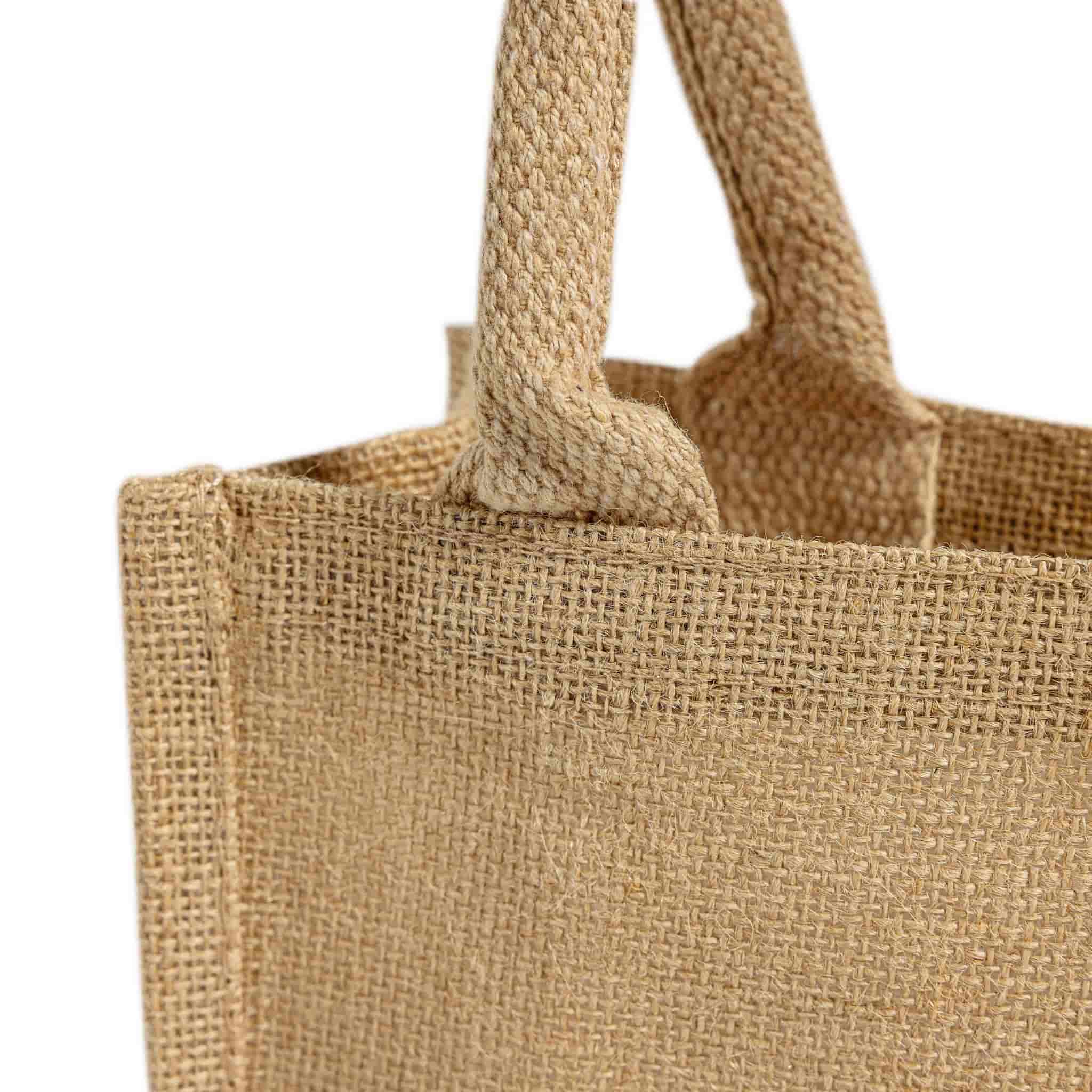 Book Jute Burlap Bag 21