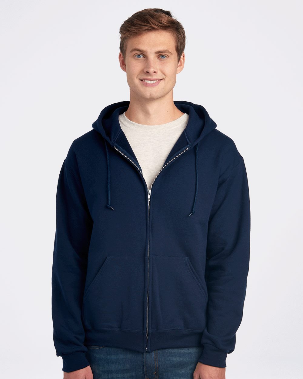 Super Sweats NuBlend Full-Zip Hooded Sweatshirt