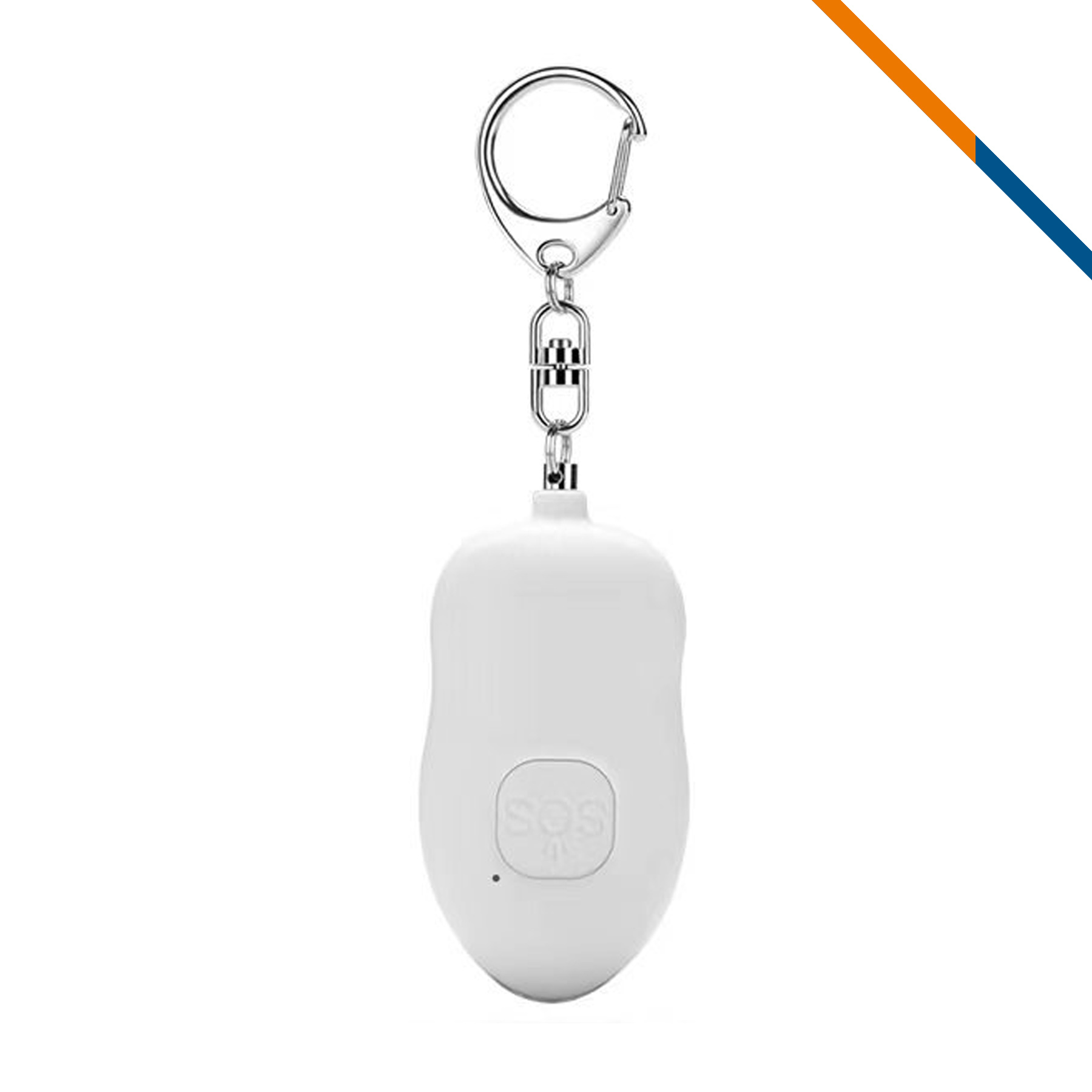 Defex Rechargeable LED Flashlight Keychain Alarm 4