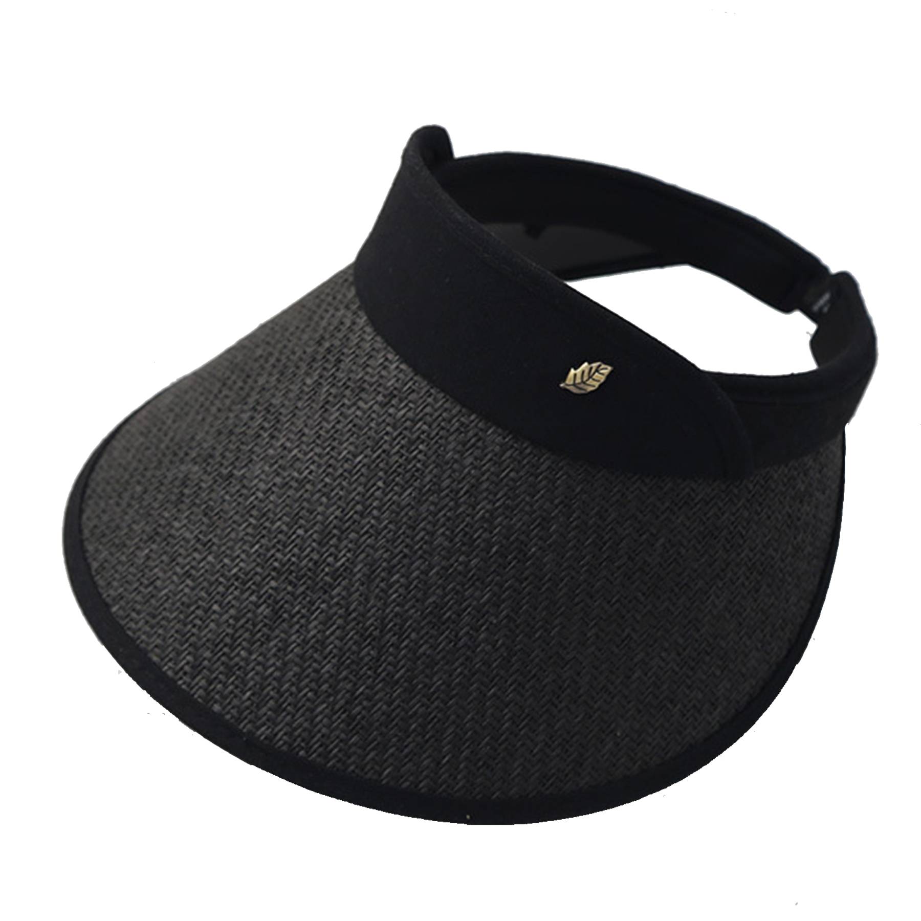 Jute Large brim shade straw hat 4