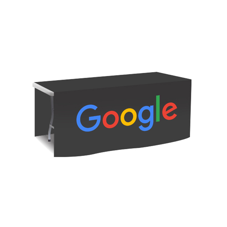 72 in. x 88 in. PolyKnit™ Table Drop (Full Color Logo) 33