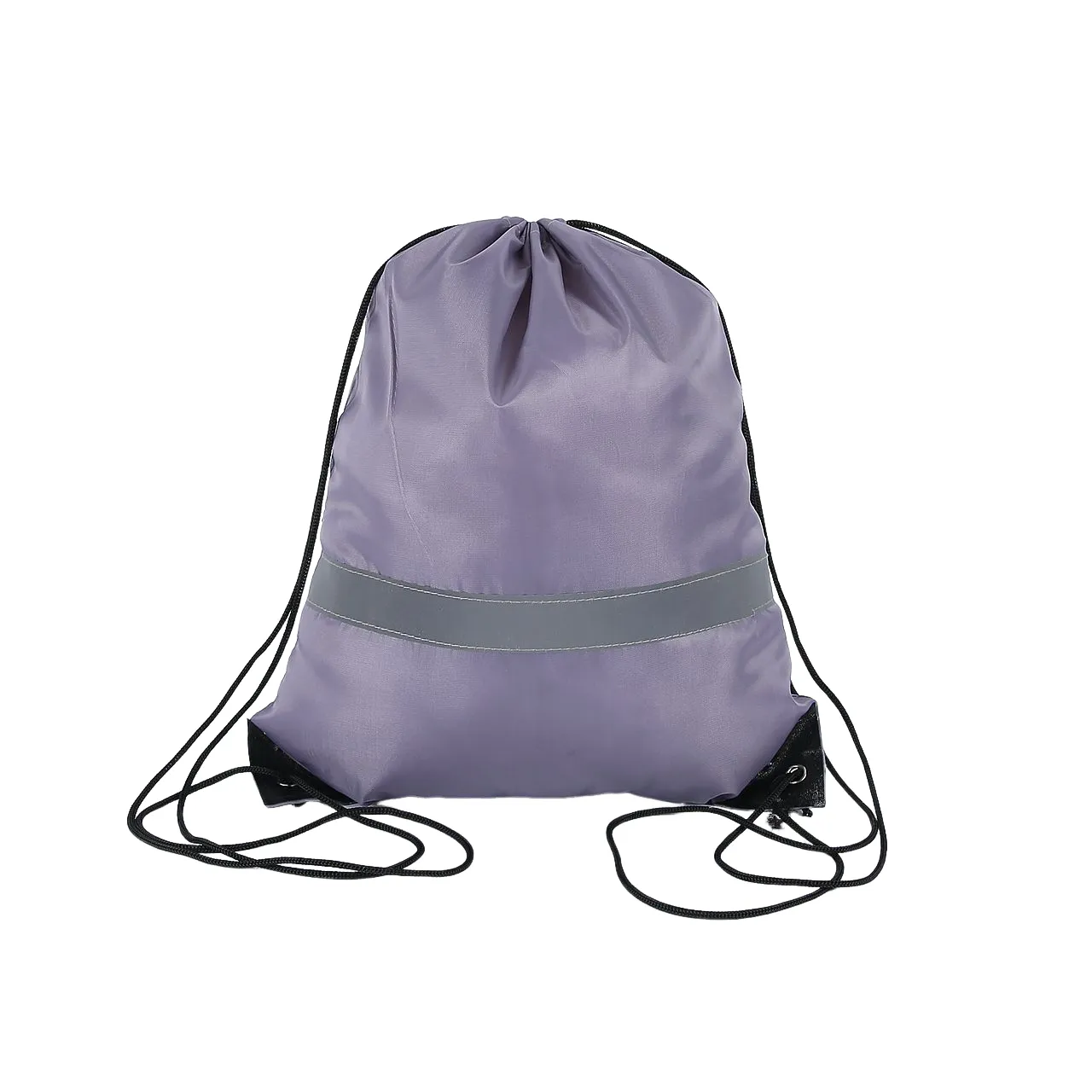 Reflective Drawstring Backpack Bag 9