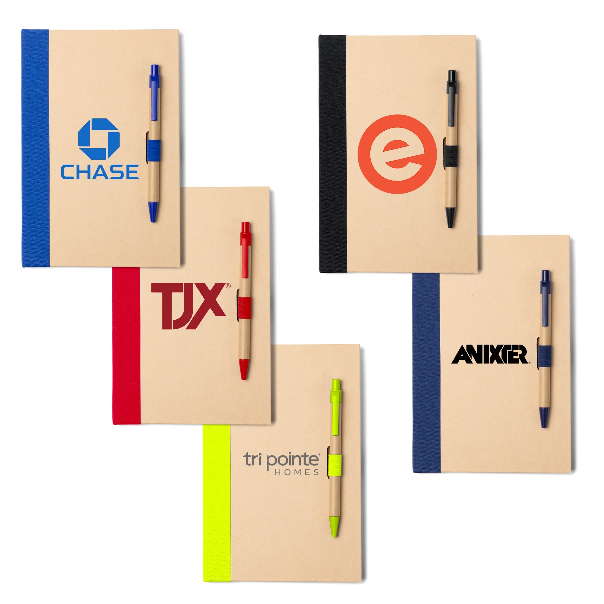 Binded Kraft Journal with Pen Closure 16