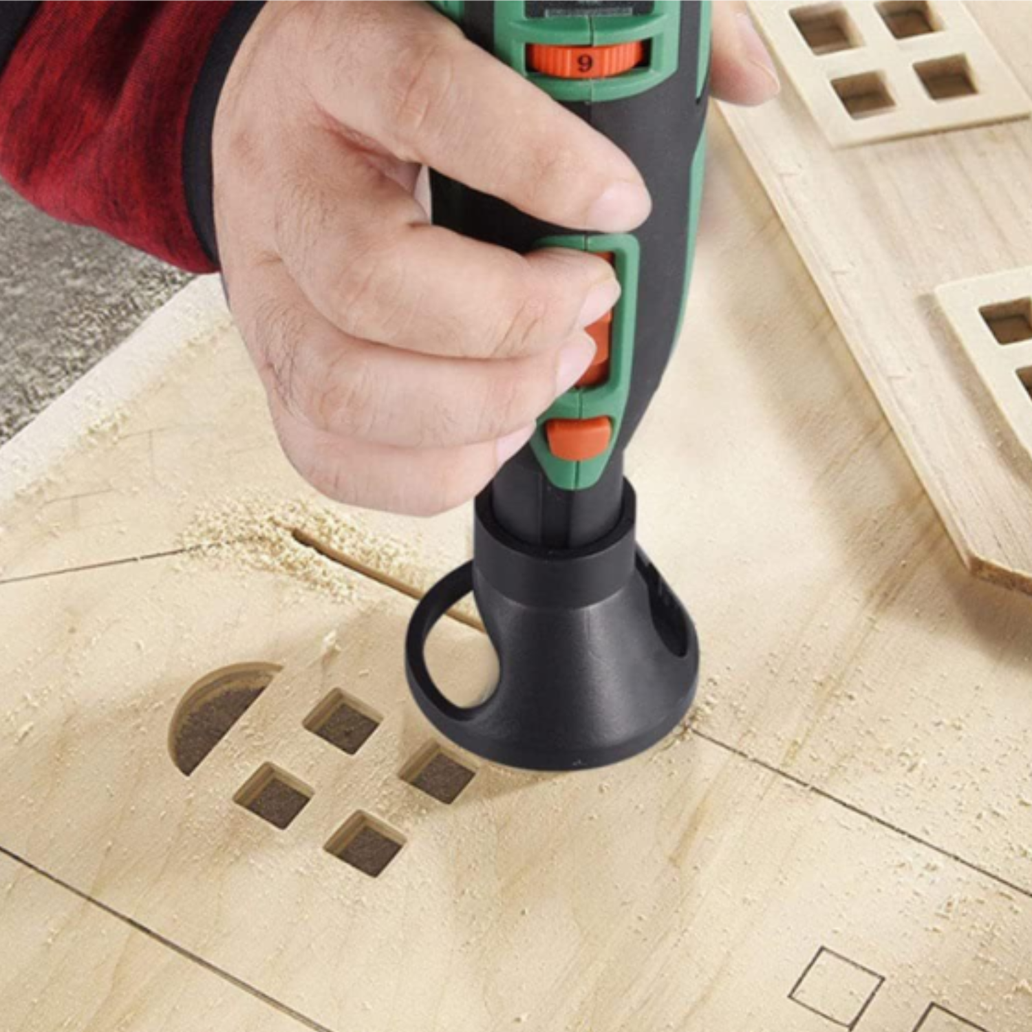 Electric grinder holder 4