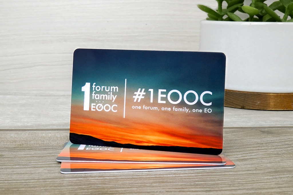 Glossy Plastic Business Cards 5